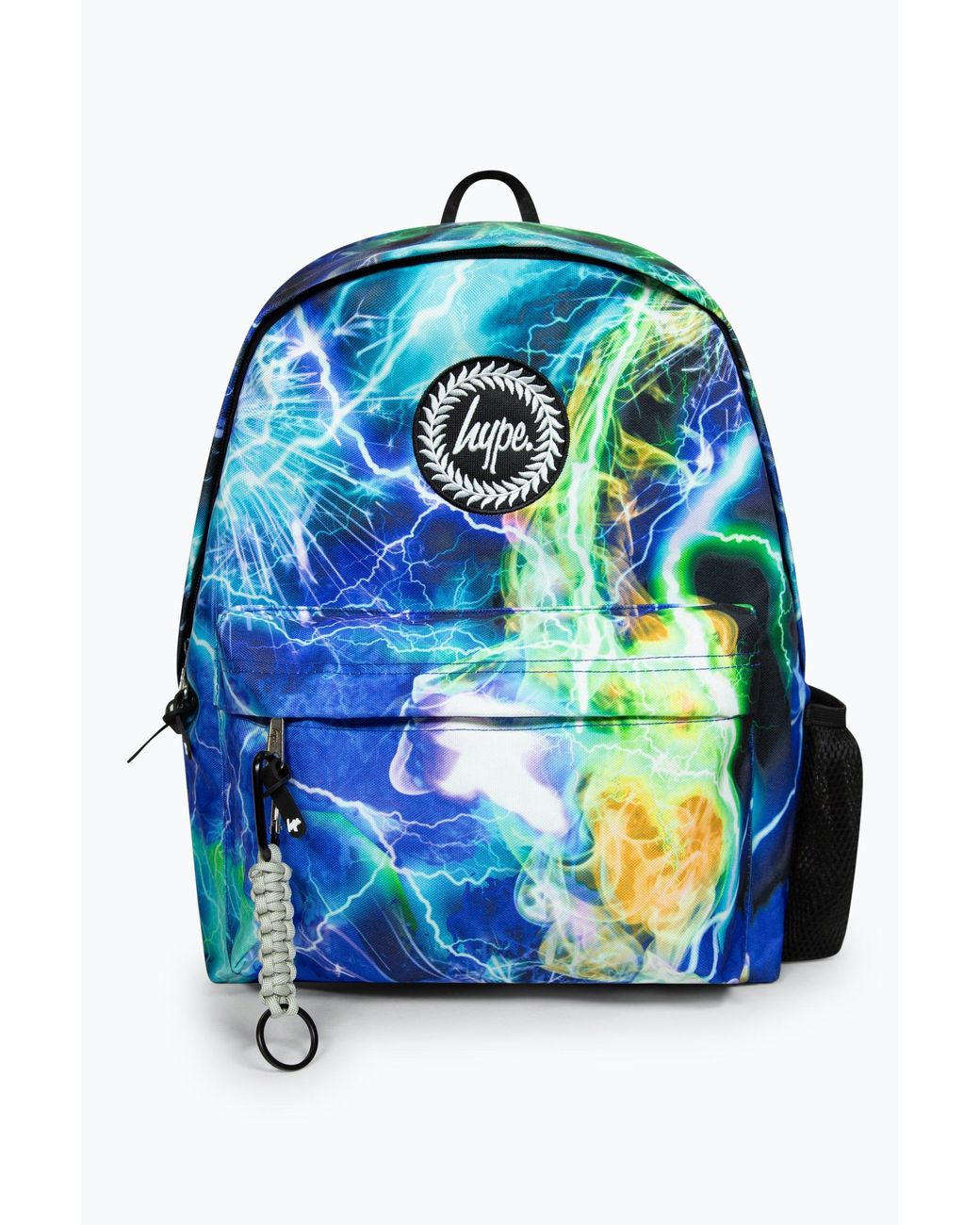 Hype Blue Hype Iconic Multicolored Lightning Storm Boys Backpack