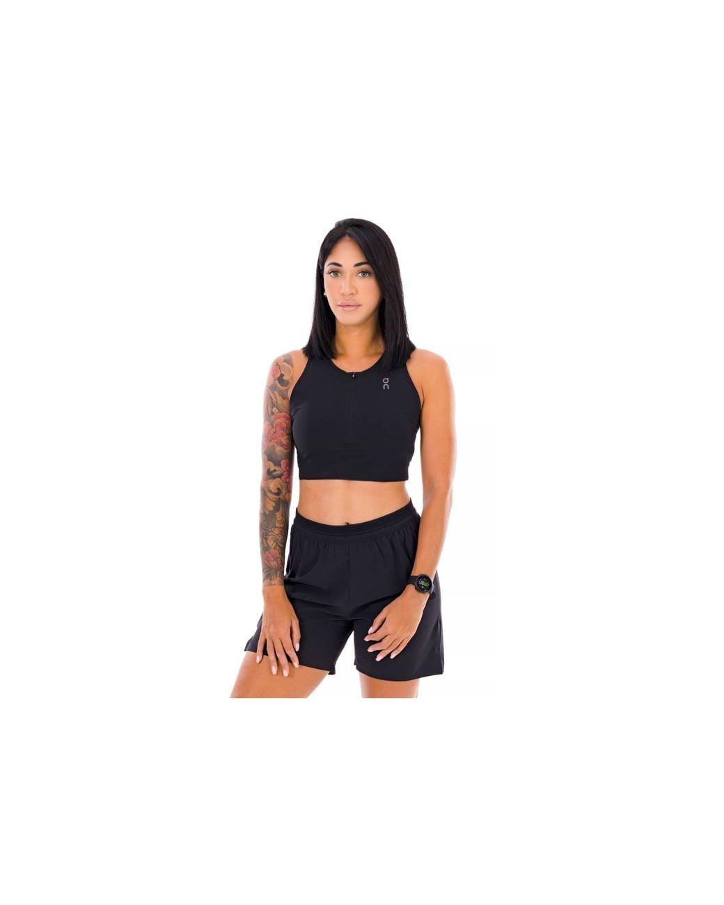 Zero Crop On Shoes de color Black