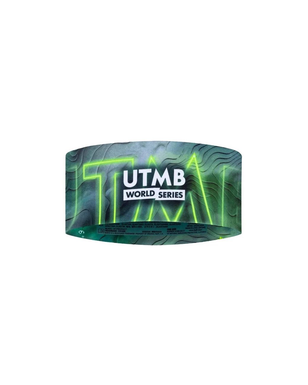 Coolnet Uv Wide Buff de color Green