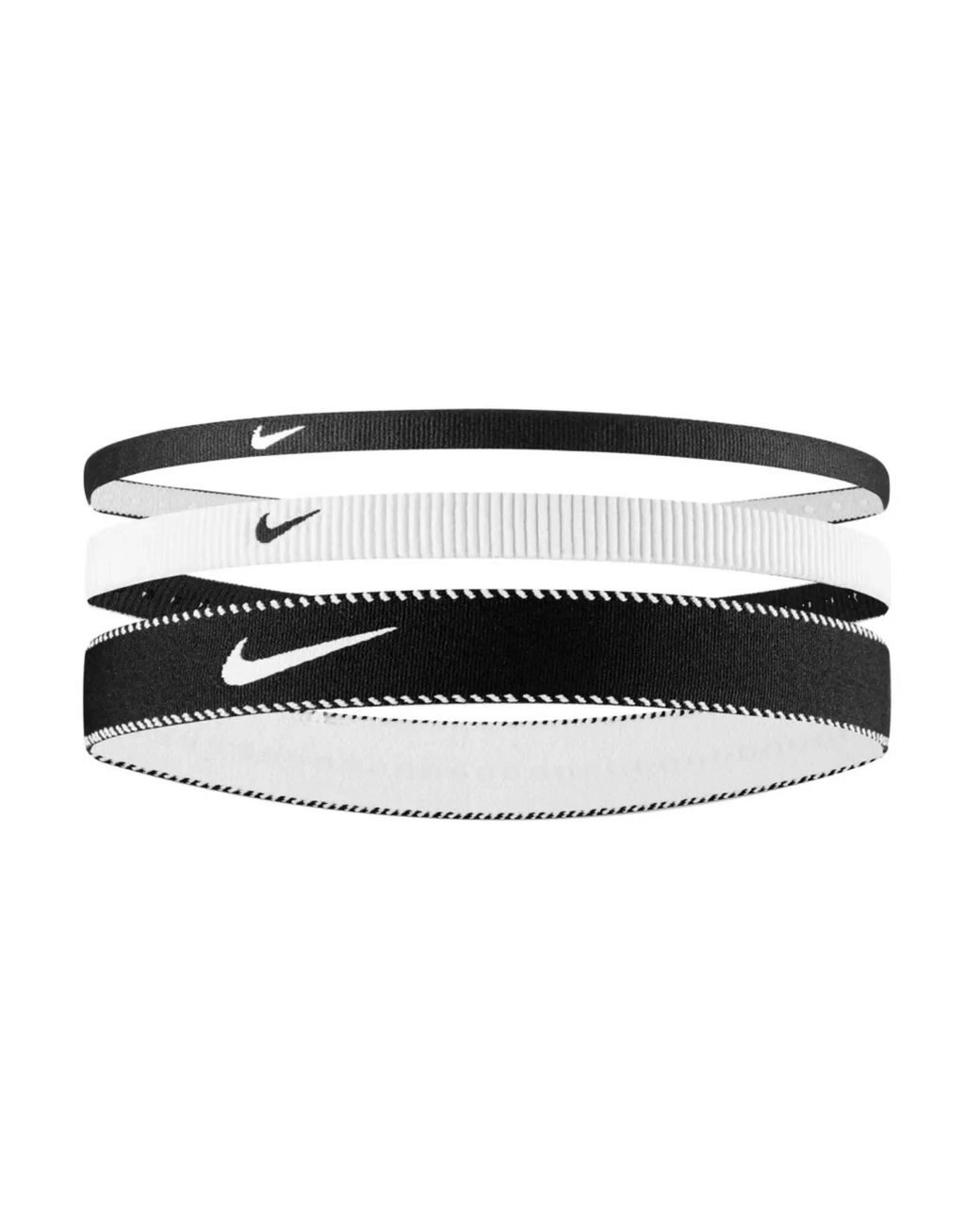 Flex Headbands X3 Nike de color Black