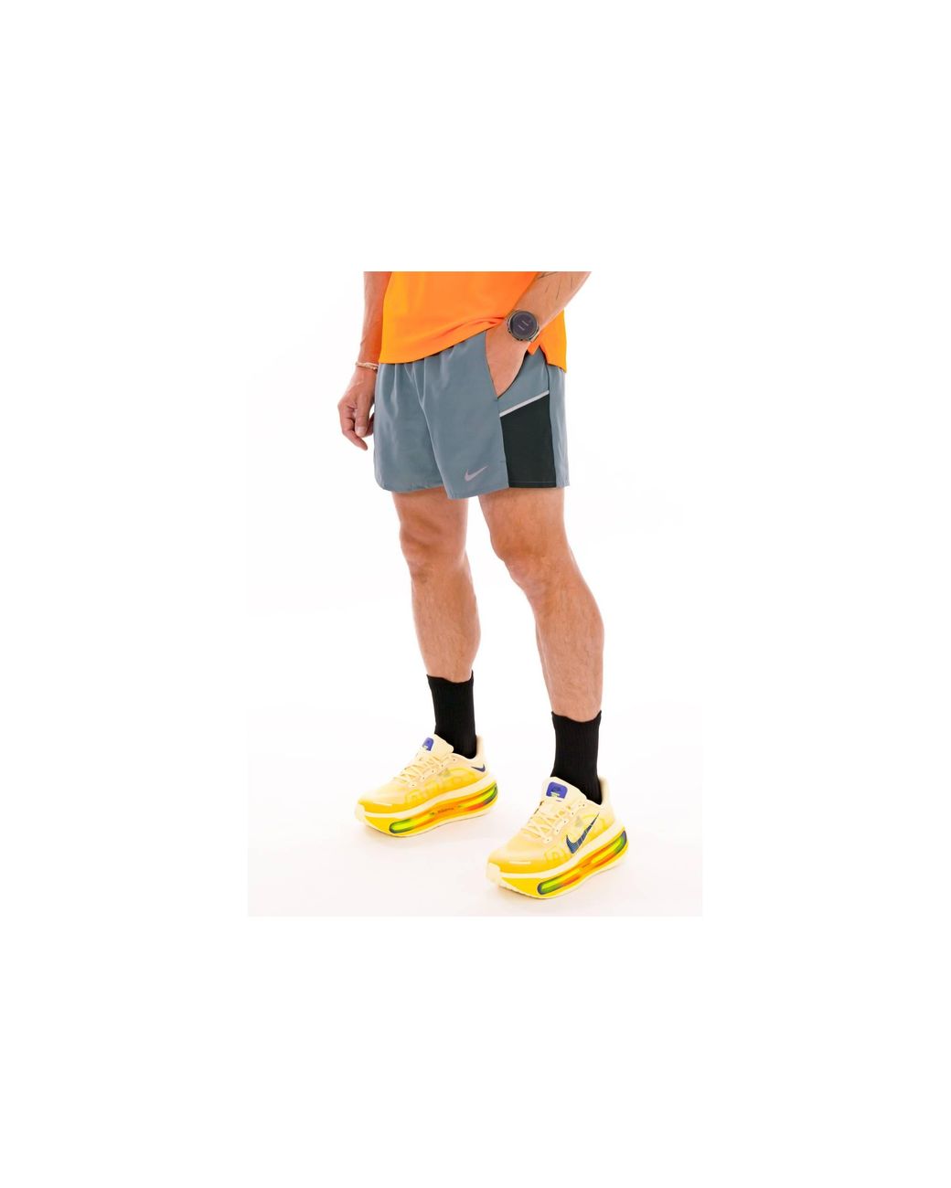 Miler 2 En 1 Nike de hombre de color Black