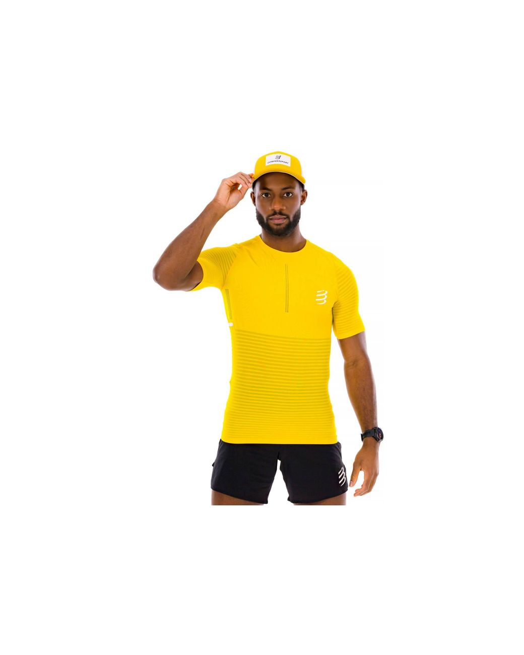 Pro Racing Compressport de hombre de color Yellow