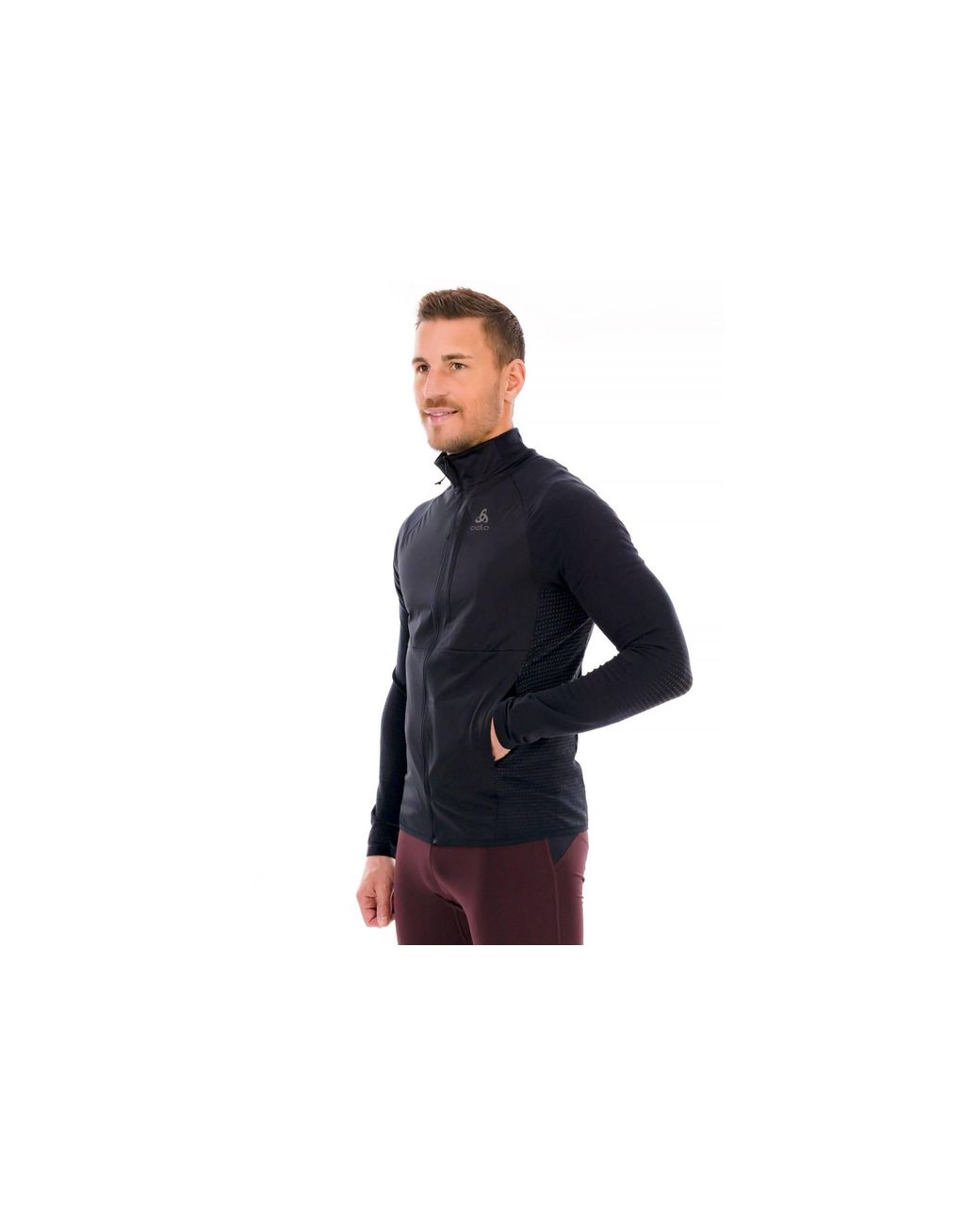 Zeroweight Pro Performance Wool Odlo de hombre de color Black