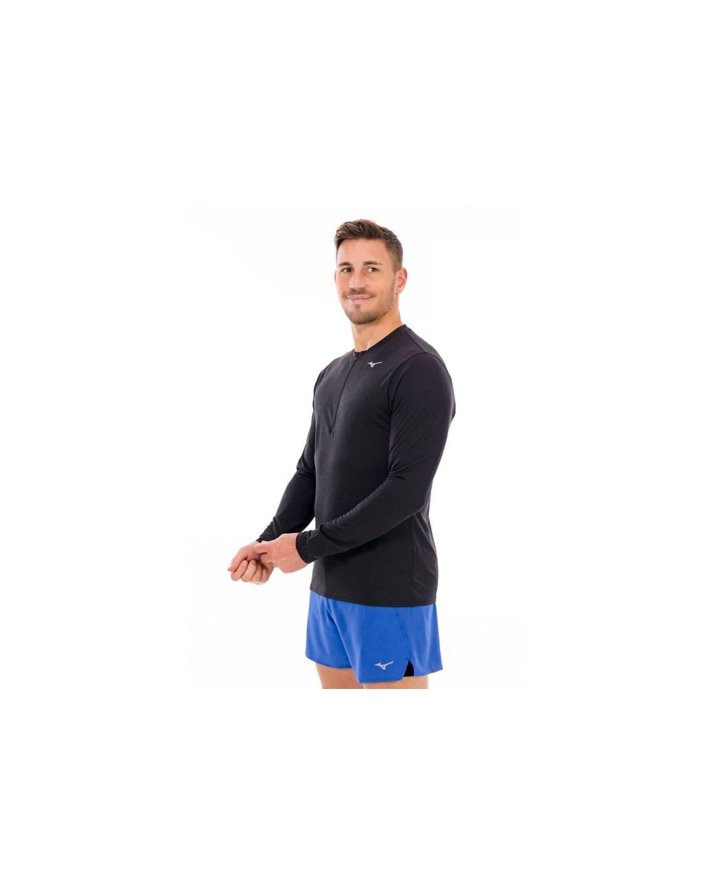 Core Impulse Half Zip Mizuno de hombre de color Black