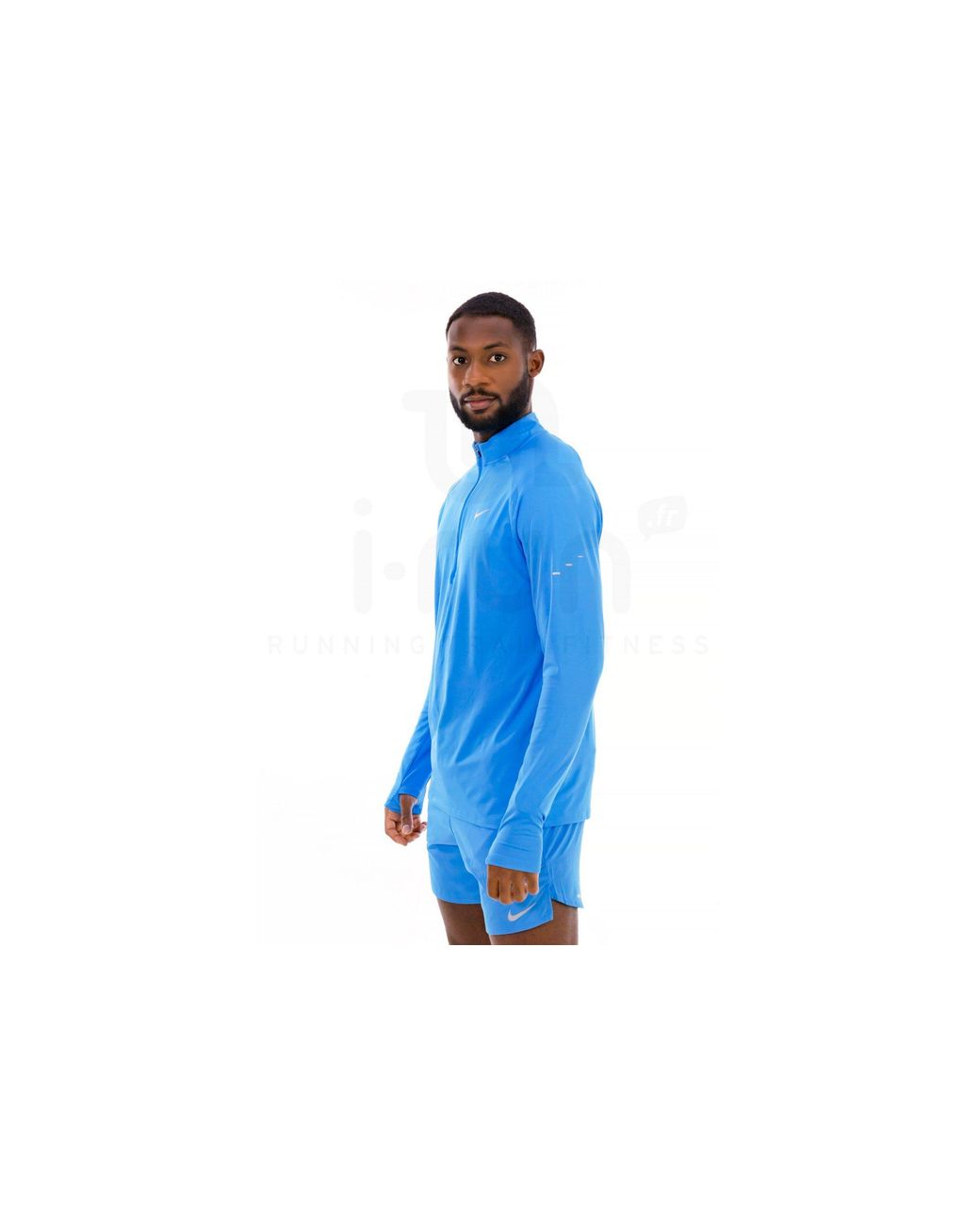 Stride 1/4 Zip Nike de hombre de color Blue
