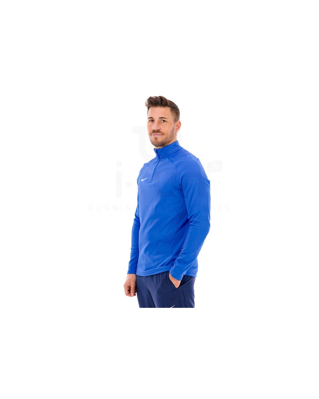 Training 1/4 Zip Nike de hombre de color Blue