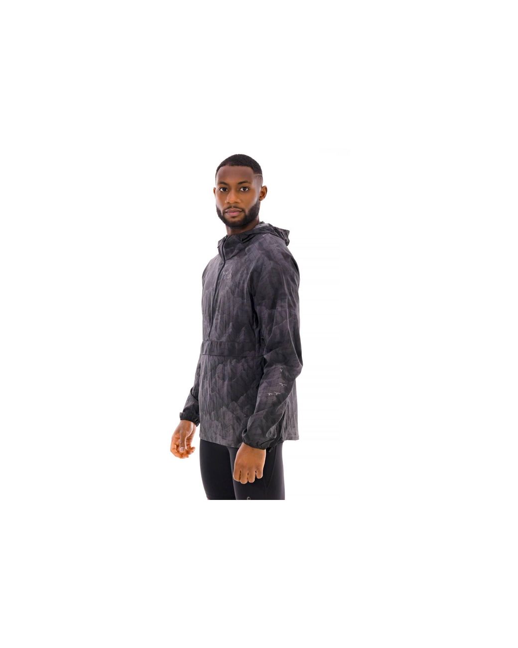 Zeroweight Print Odlo de hombre de color Black