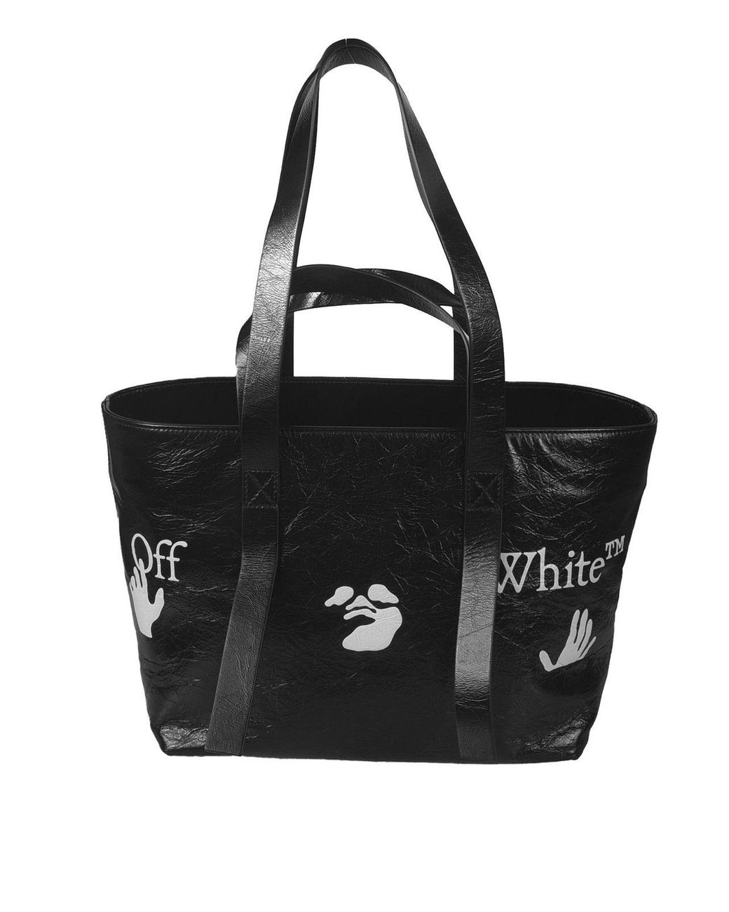 off white bag tote