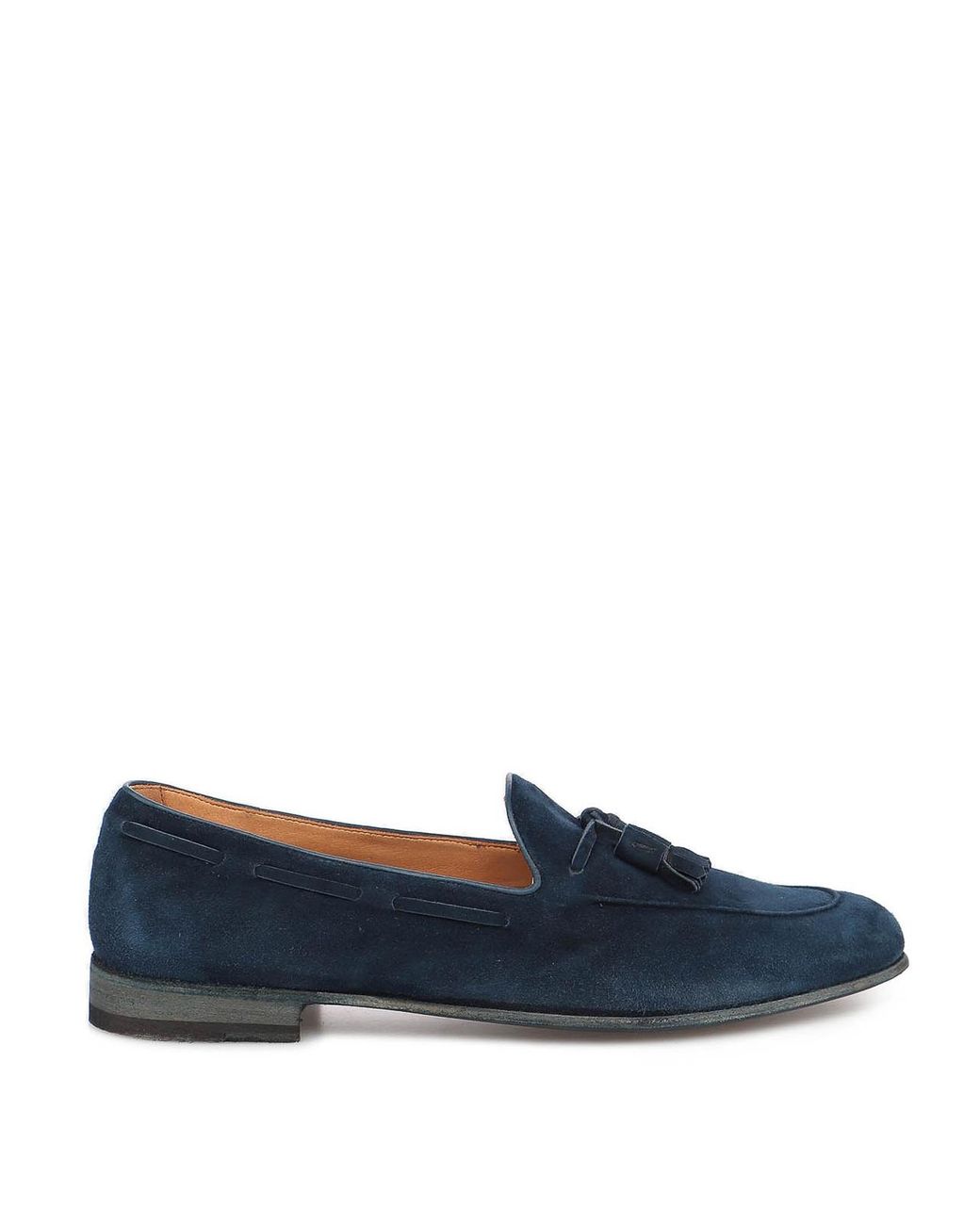 Fratelli Rossetti Kenner Suede Loafers in Blue for Men - Lyst