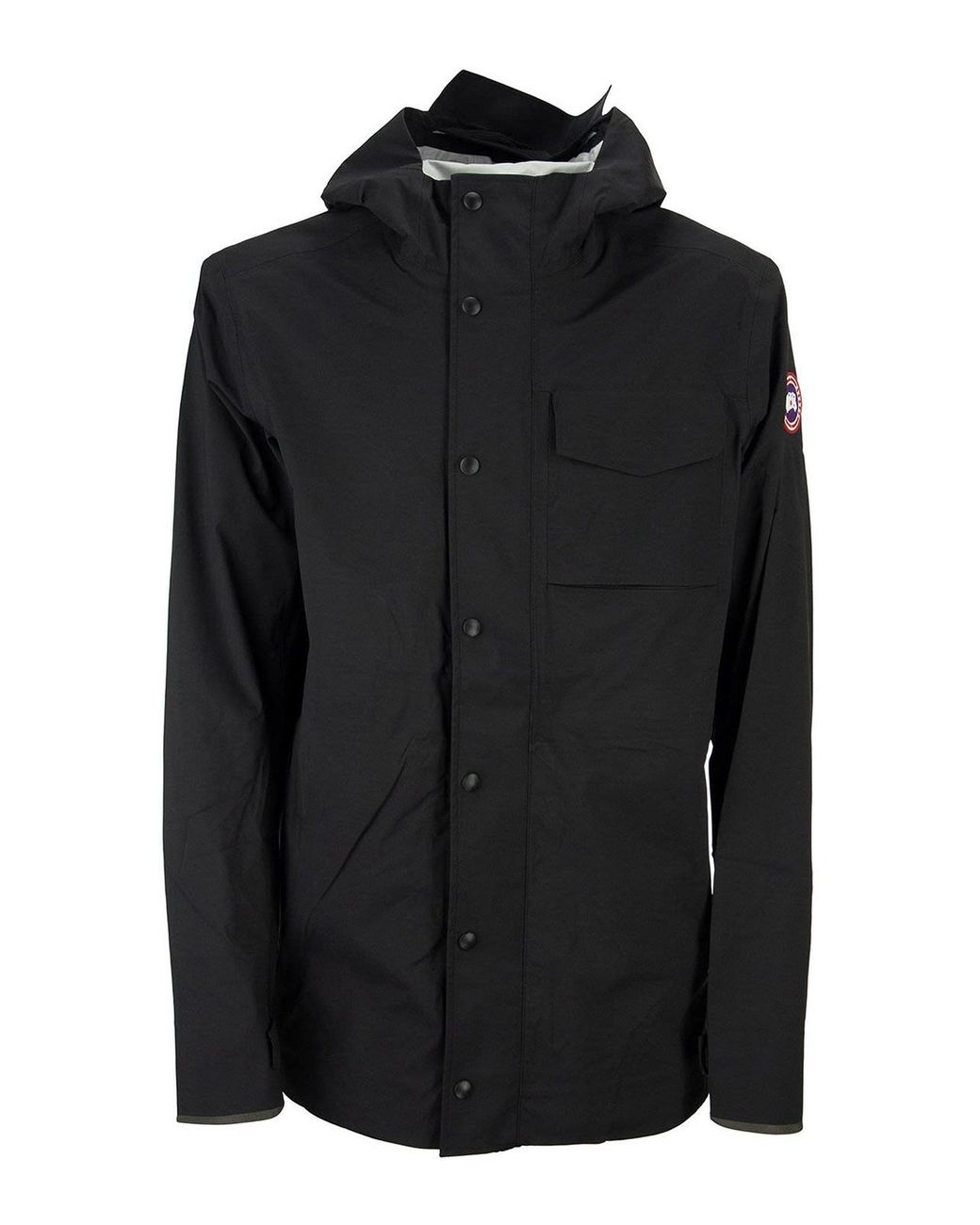 Canada Goose Nanaimo Rain Jacket in Black for Men Lyst