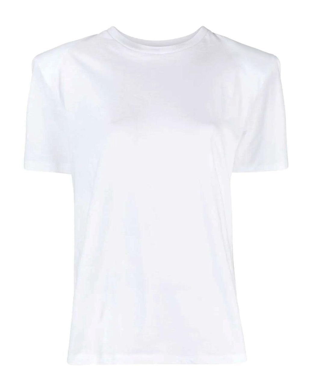 Etro Embroidered Logo Cotton T-shirt in White - Lyst