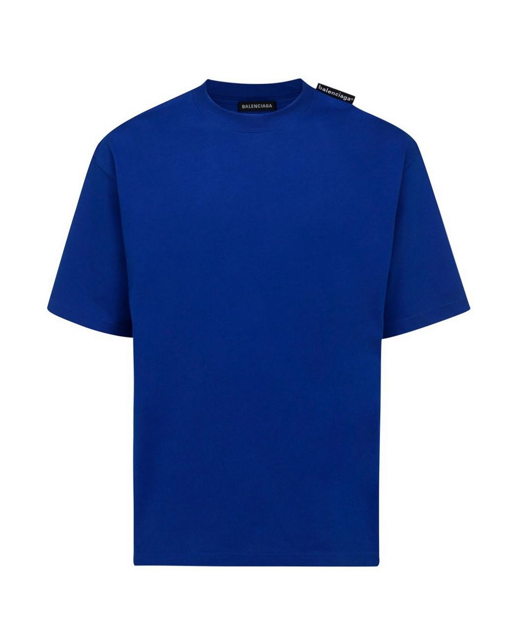 Balenciaga Cotton T-shirt in Blue for Men - Lyst