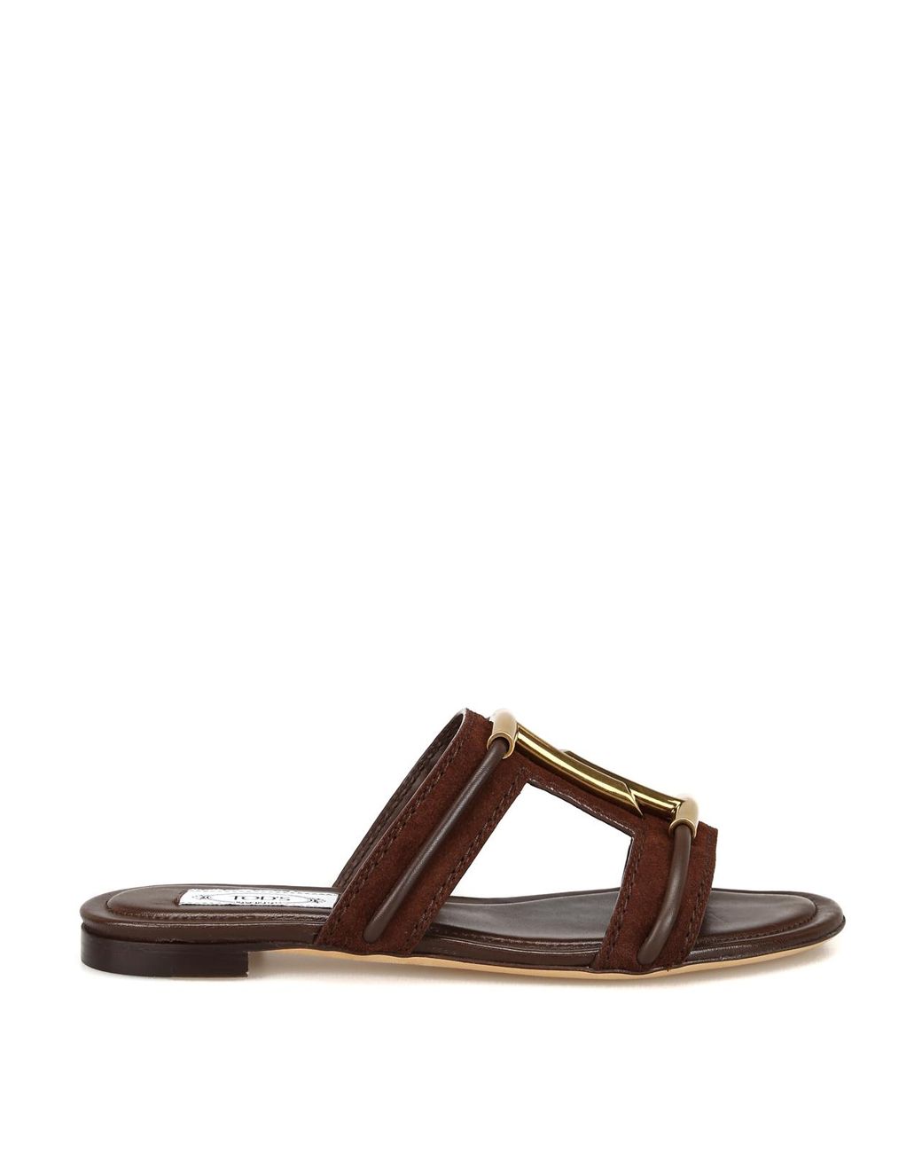 tods flat sandals