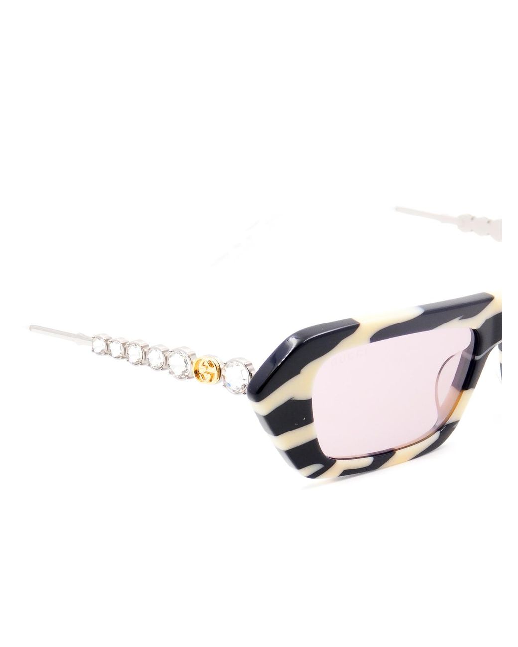 gucci zebra sunglasses