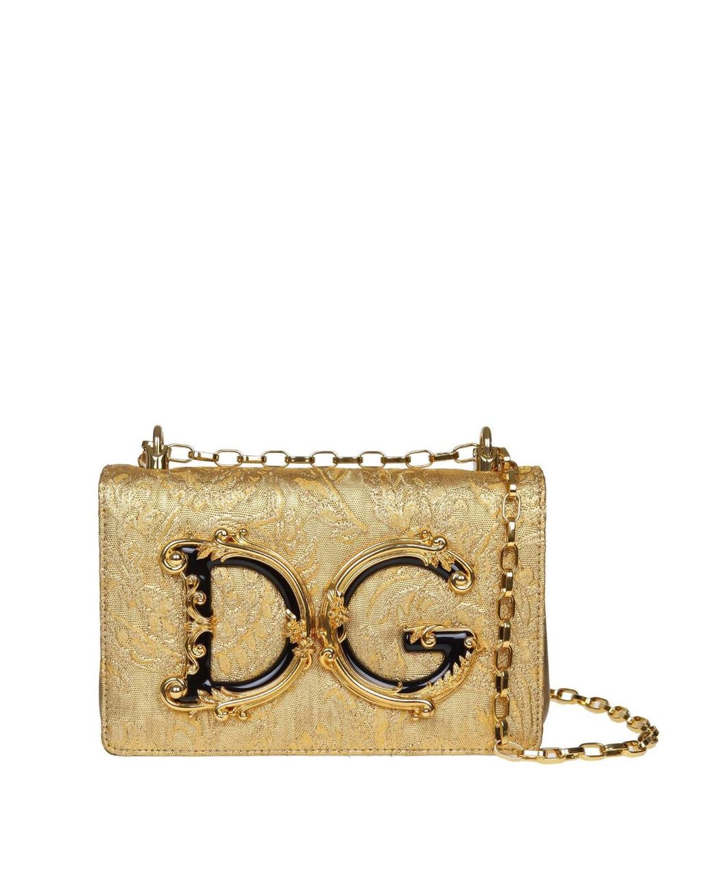 Dolce & Gabbana Dg Girls Baroque Bag in Gold (Metallic) Lyst