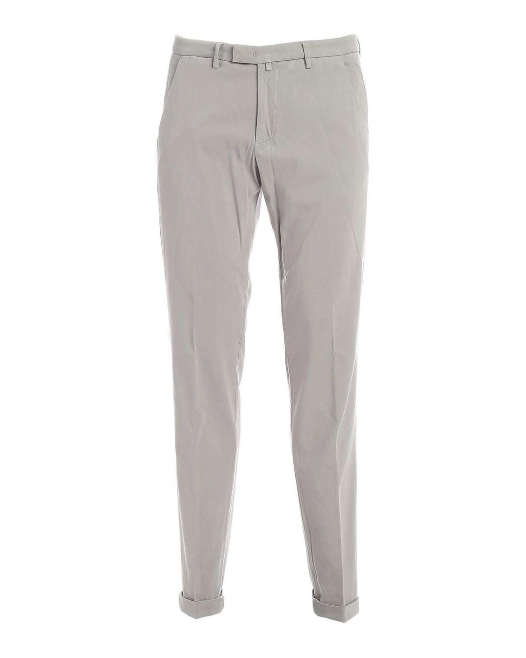 Briglia 1949 Slash Side Pockets Pants In Grey in Gray for Men - Lyst