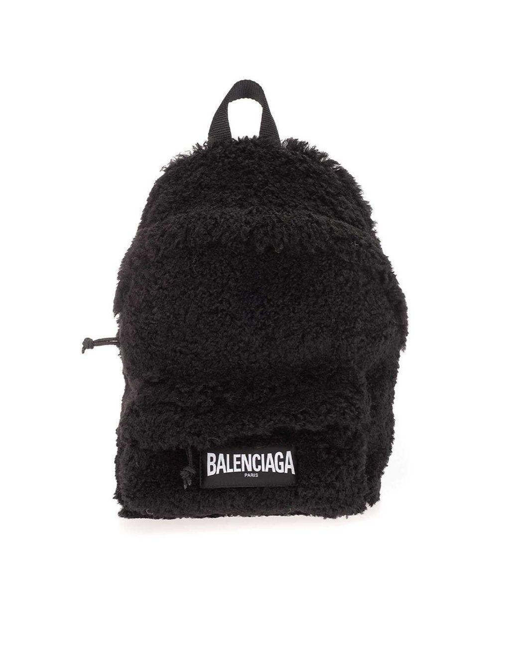 Balenciaga Fluffy Xxl Backpack In Black for Men Lyst