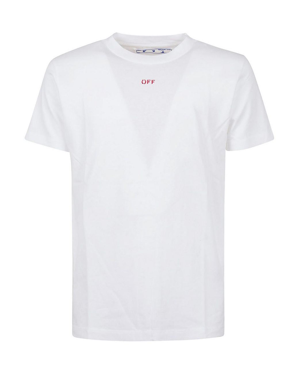 Off-White c/o Virgil Abloh Stencil T-shirt in White for Men - Lyst