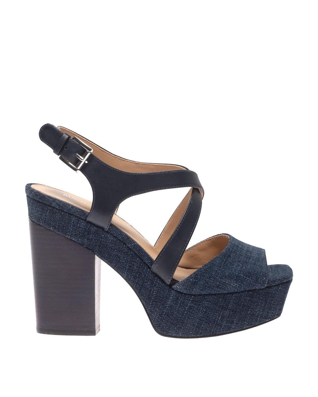 michael kors denim sandals