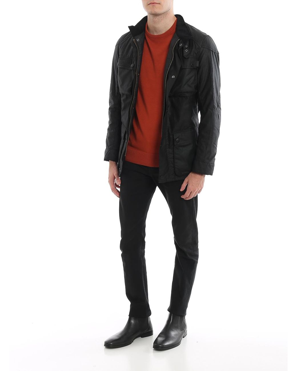 barbour slim fit jacket