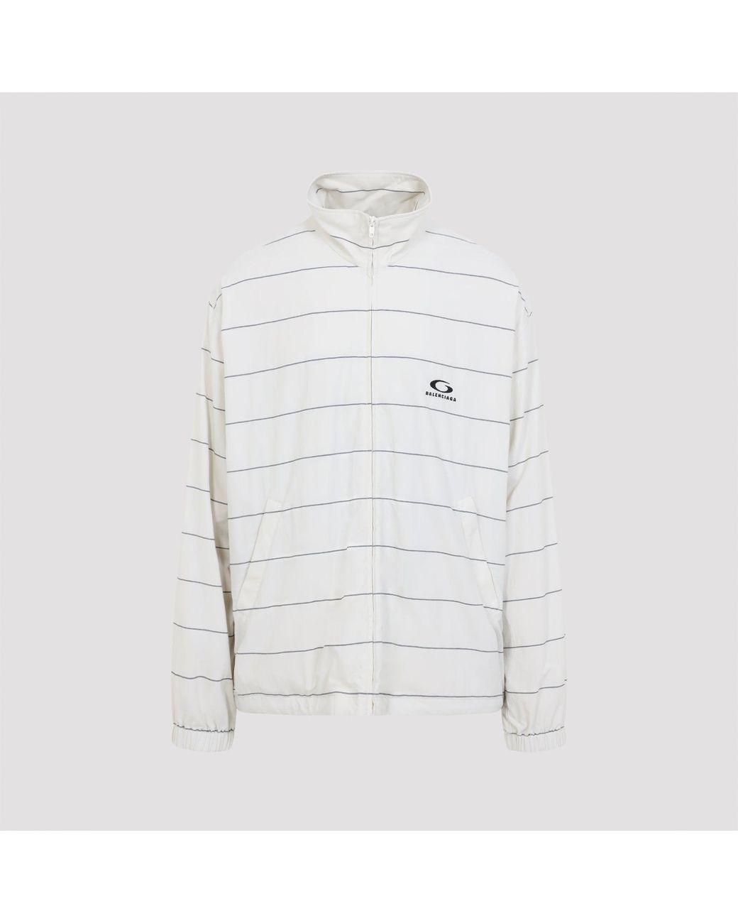 Balenciaga White Tracksuit Jacket for men