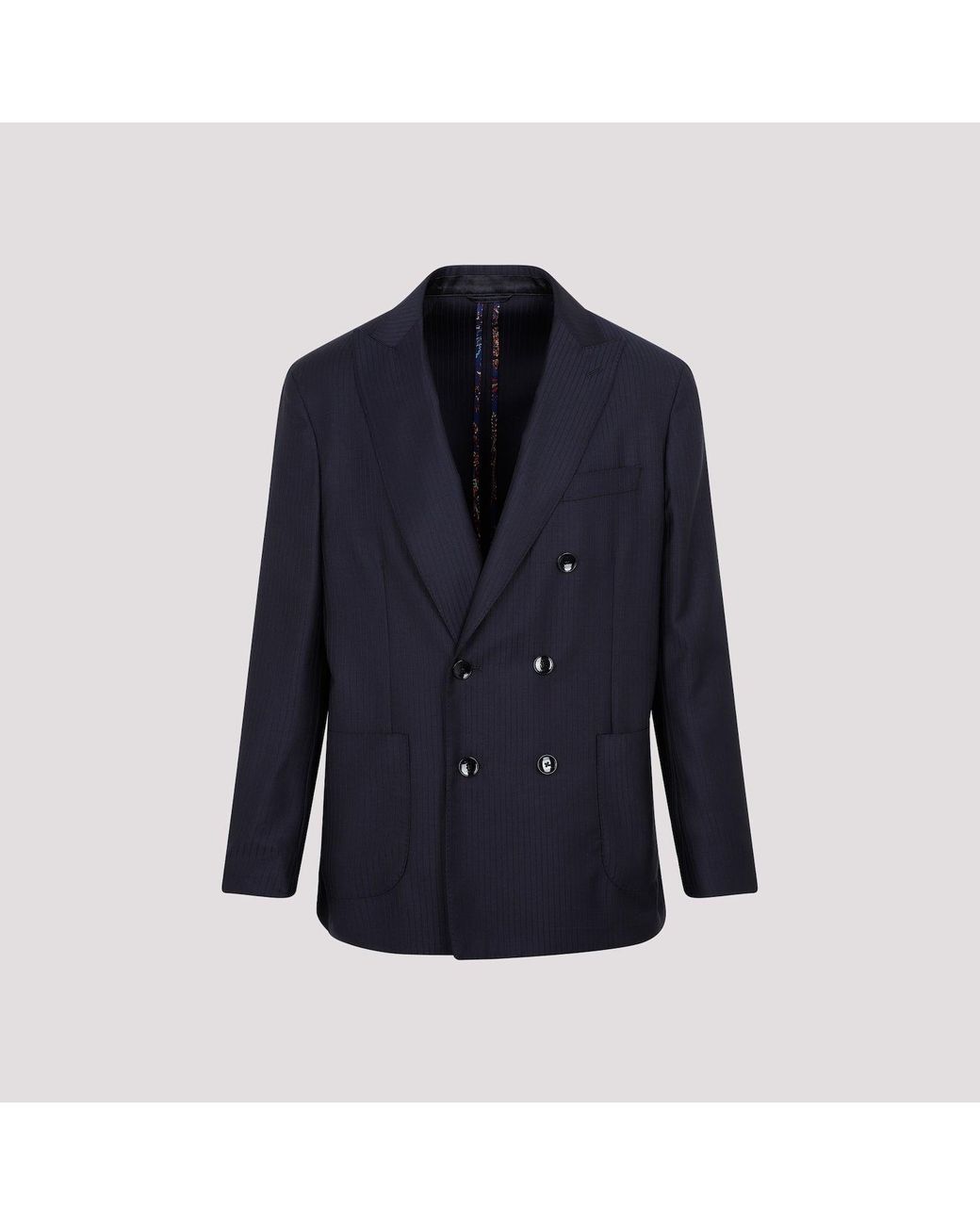 Etro Blue Jacket for men