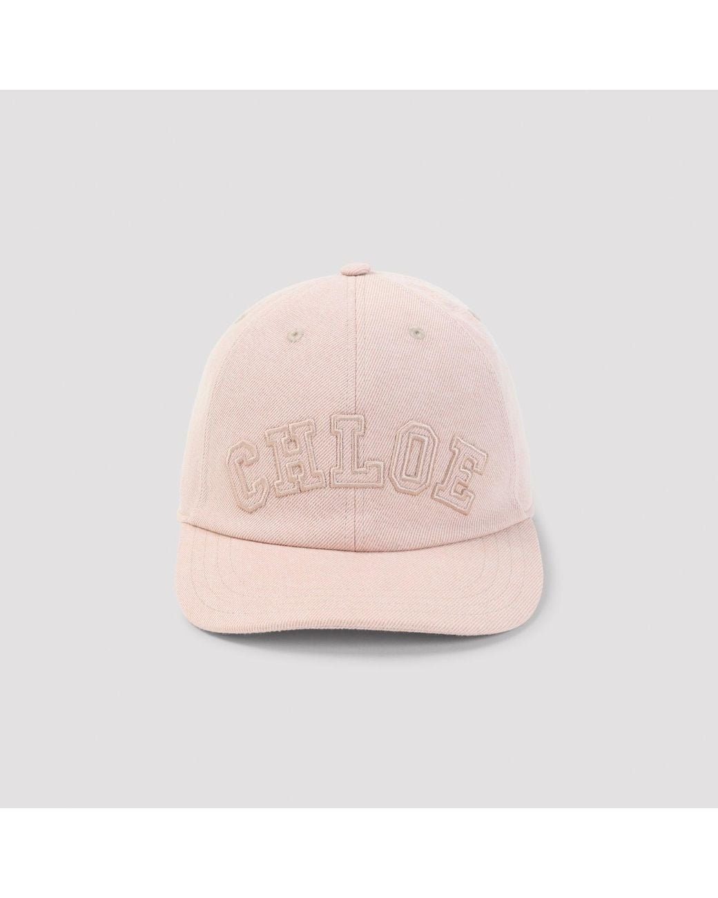 Chloé Pink Signatur Cap