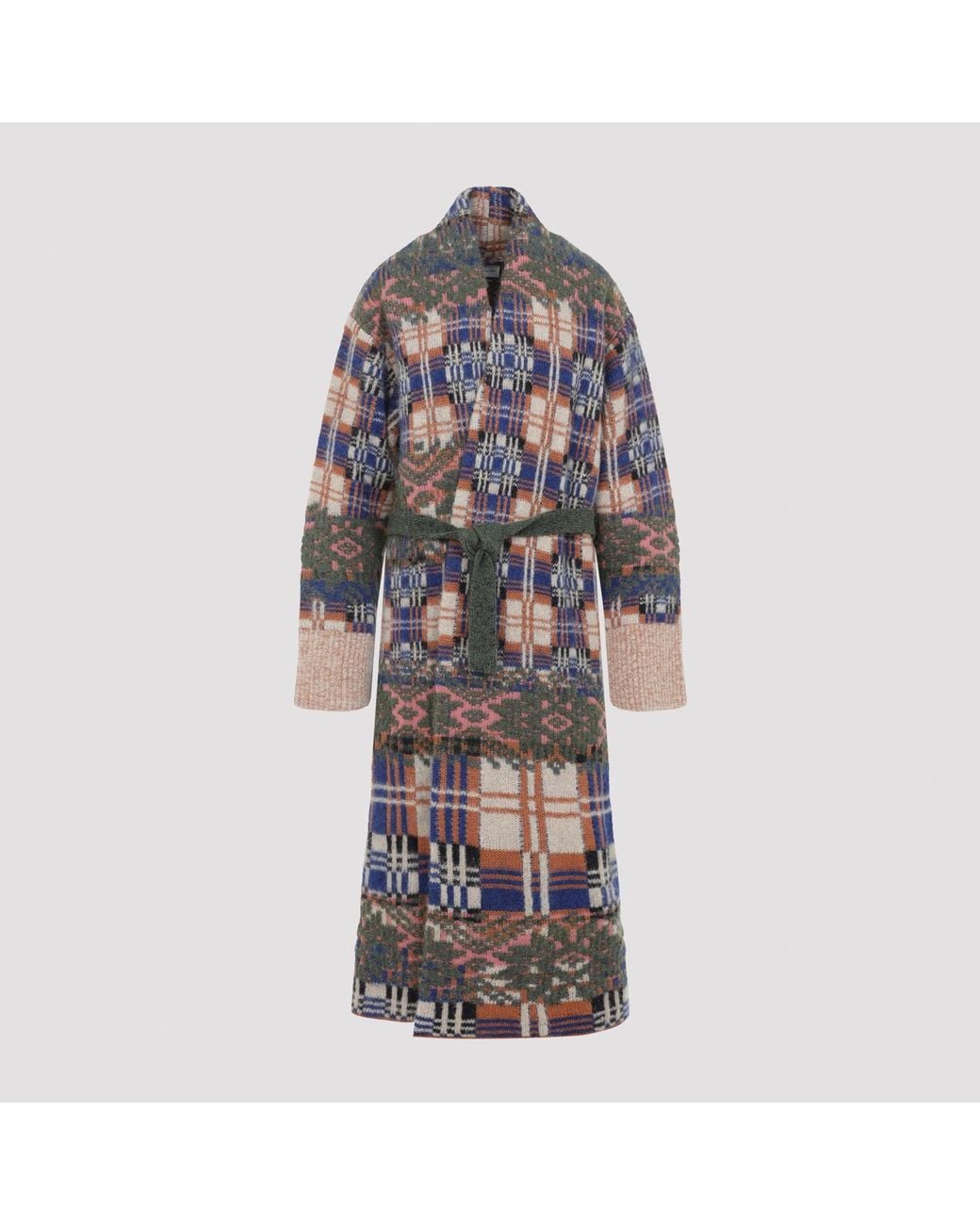 Dries Van Noten Multicolor Telos Cardigan Coat