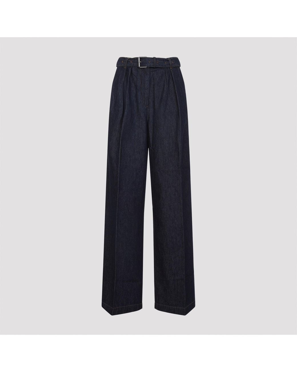 Dries Van Noten Blue Peaches Cotton Jeans