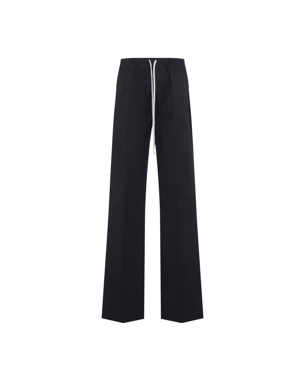 Rick Owens Blue Dietrich Drawstring Pants