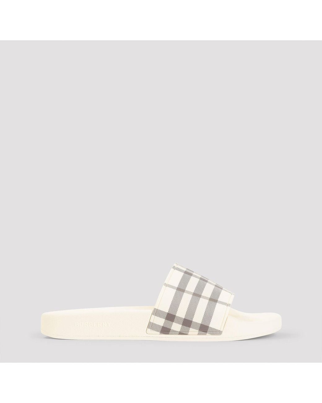 Burberry Natural Buerberry Furley Slide