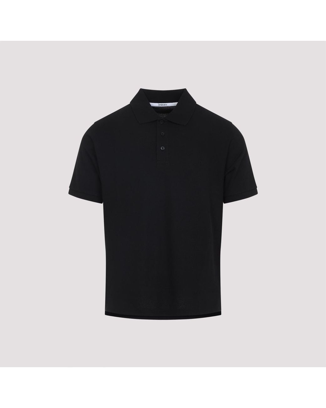 Saint Laurent Black Polo for men