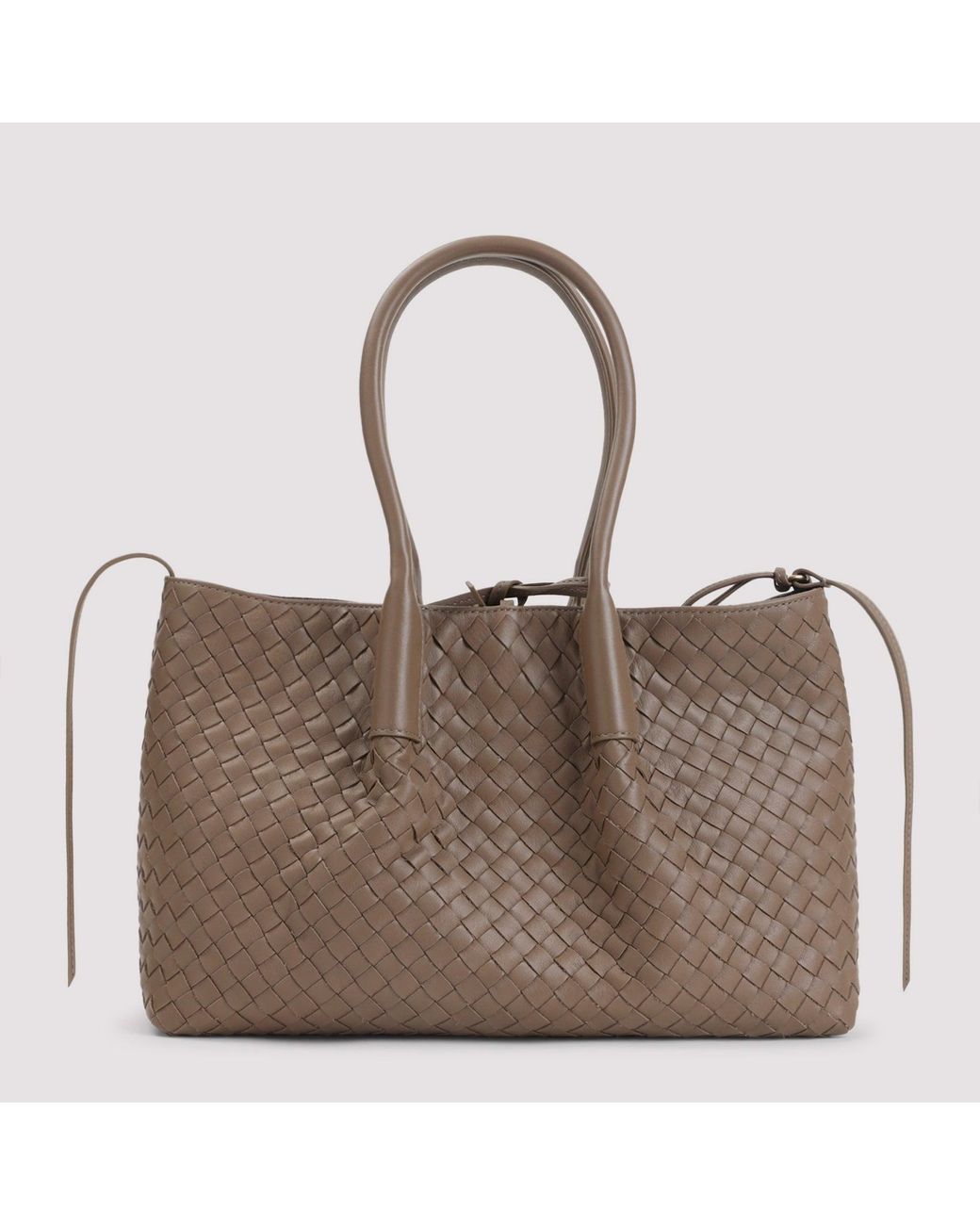 Bottega Veneta Brown Pinacoteca Medium Handbag