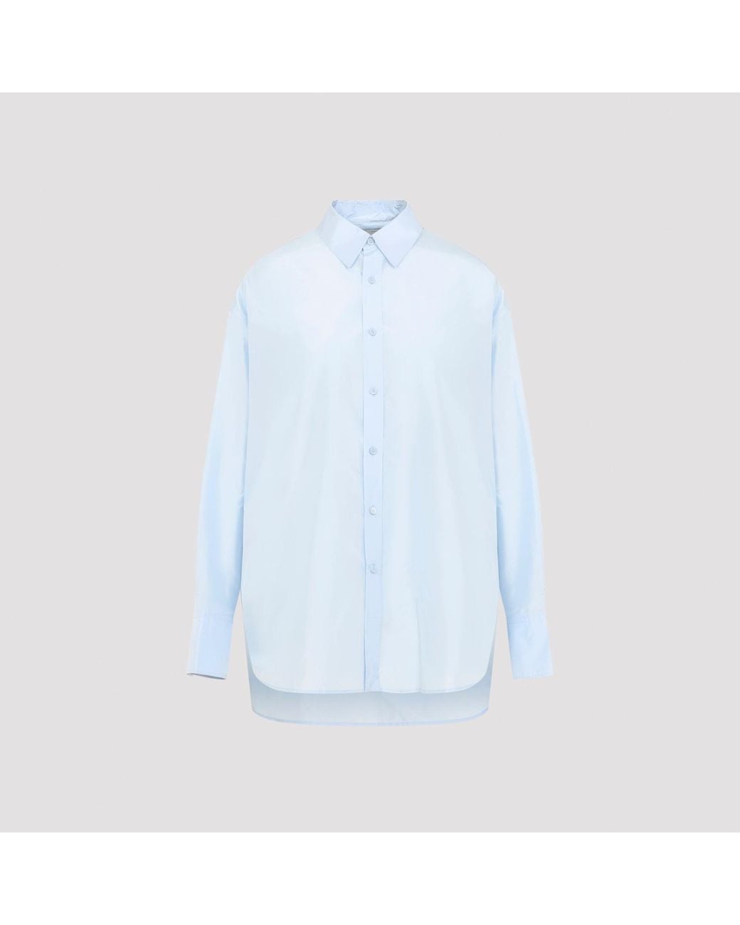 Carven White Silk Shirt