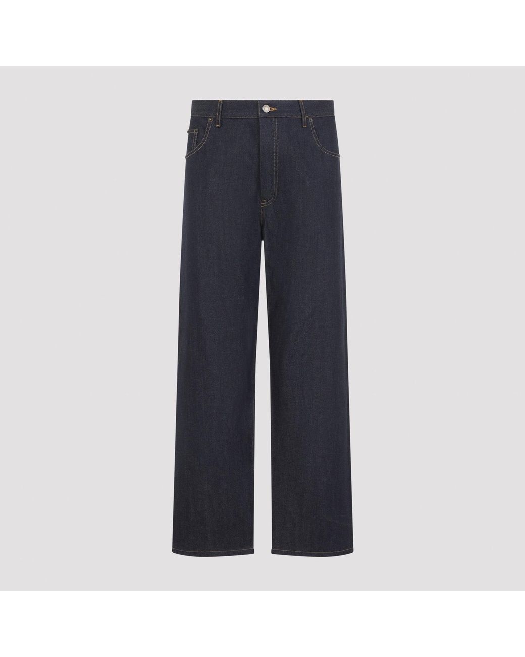 Thom Browne Blue Selvedge Denim Jeans