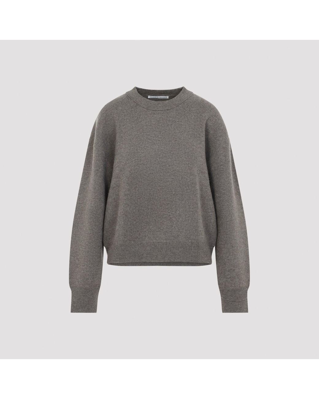 Studio Nicholson Gray Morina Crewneck Jumper