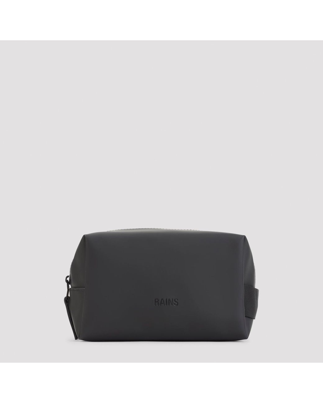 Rains Black Wash Small Bag for men