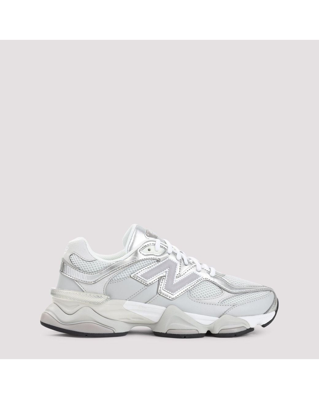 New Balance White 9060 Sneakers