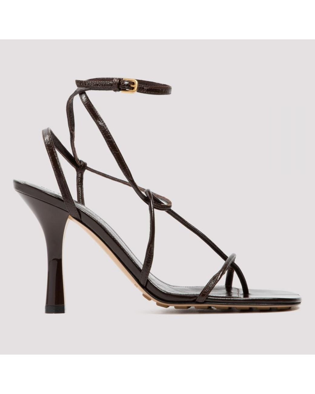 bottega veneta sandals brown