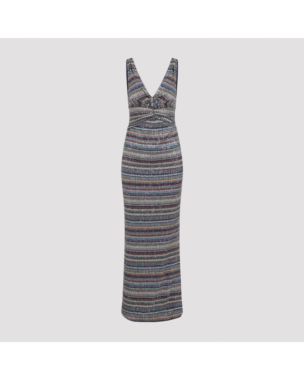 Missoni Gray Caperdoni Long Dress
