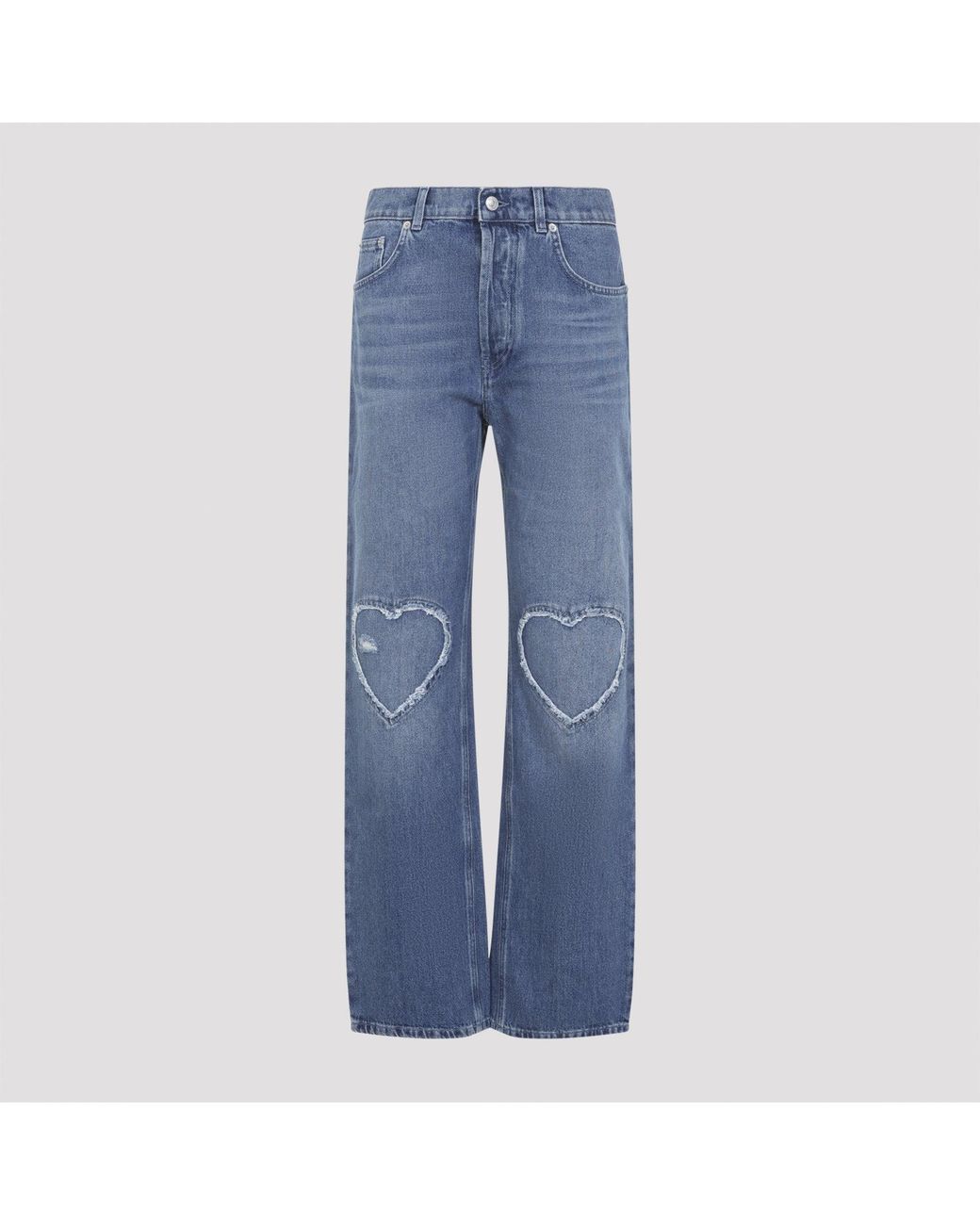 Moschino Blue Cotton Jeans