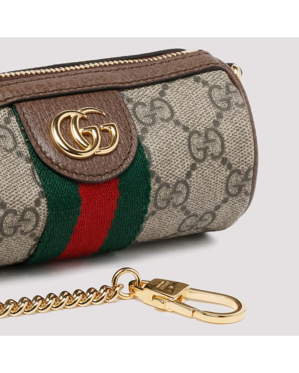Gucci Canvas Ophidia Gg Key Case | Lyst