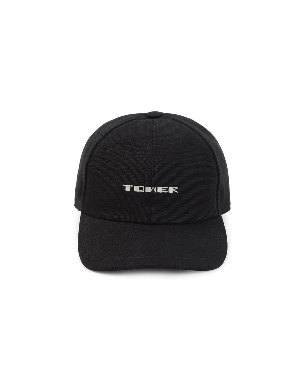 Rick Owens Black Cotton Cap for men
