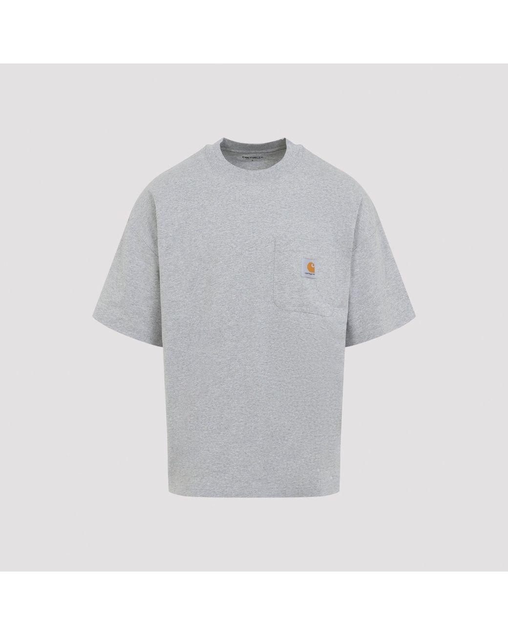 Carhartt Gray Work Pocket T-Shirt for men