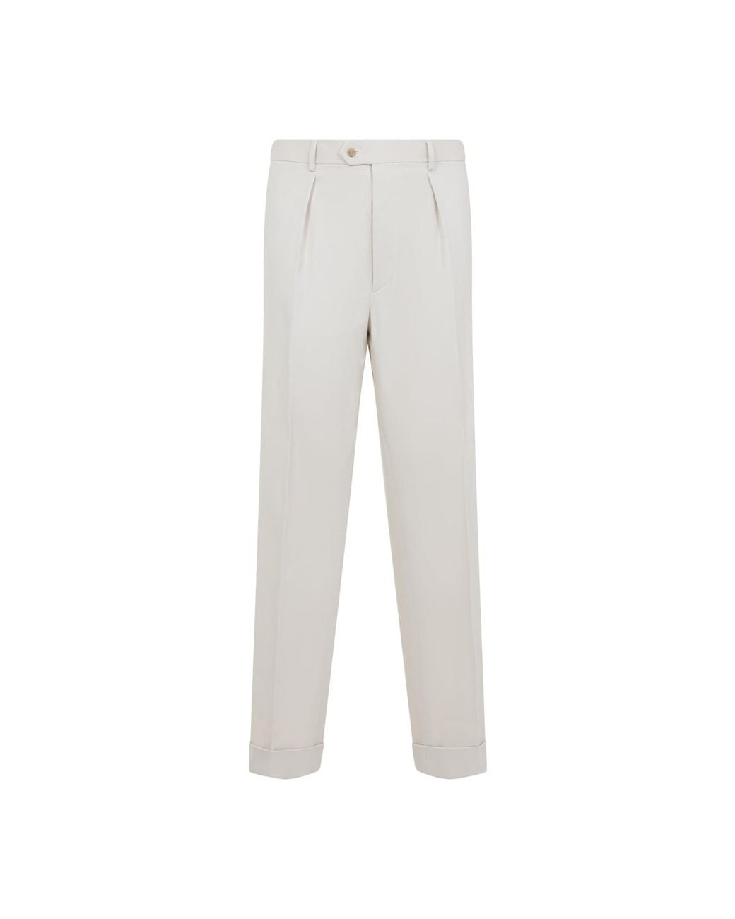 Ralph Lauren Gray Label Pleated Regular Straight-Leg Pants for men