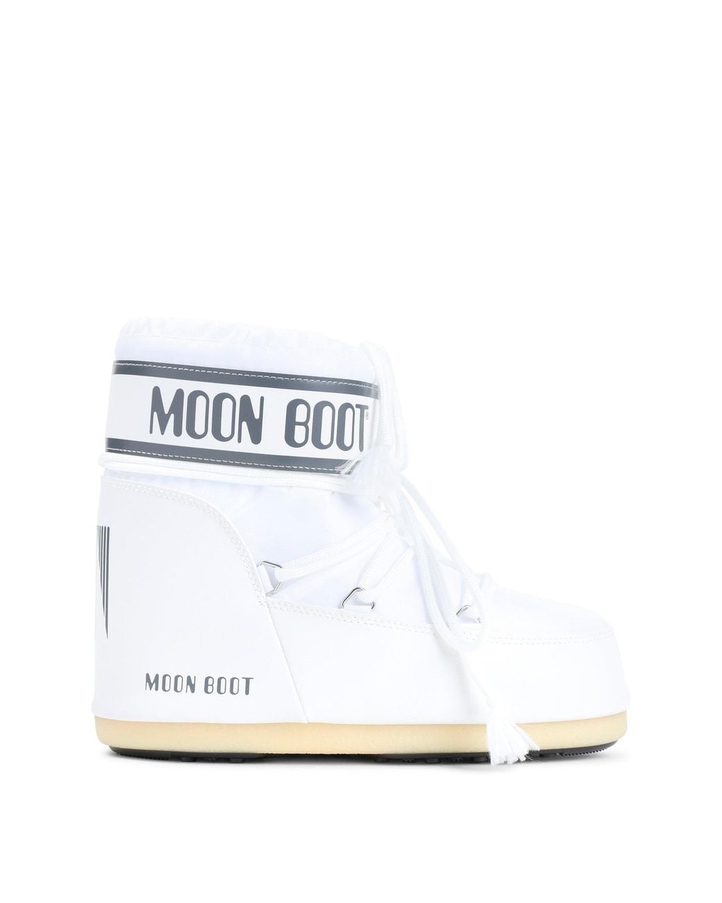 Moon Boot White Icon Low Nylon Boot