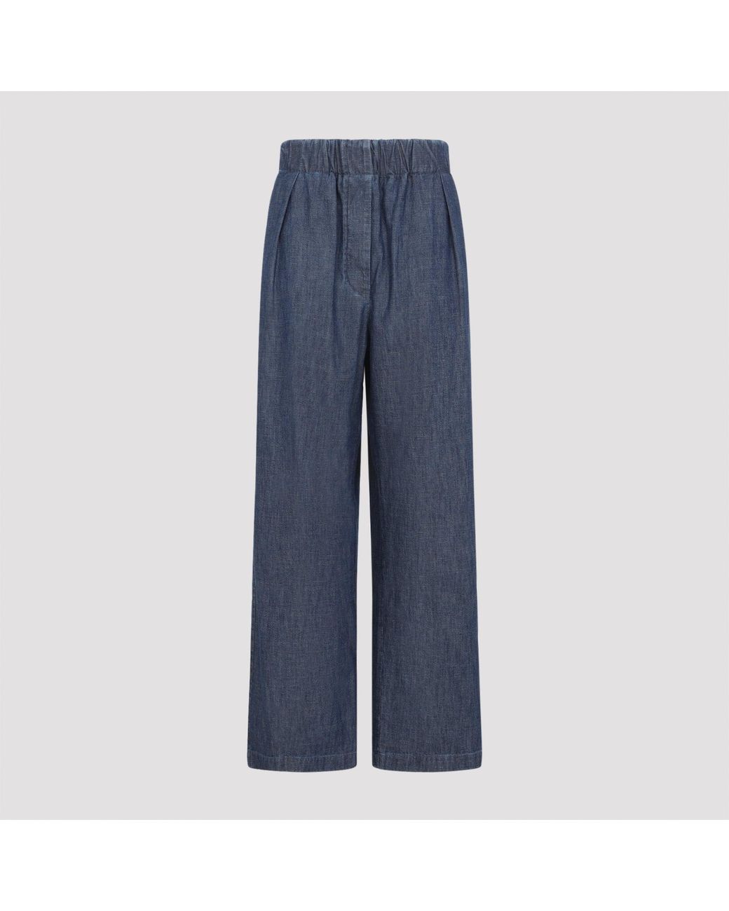 Jil Sander Wide Leg Blue