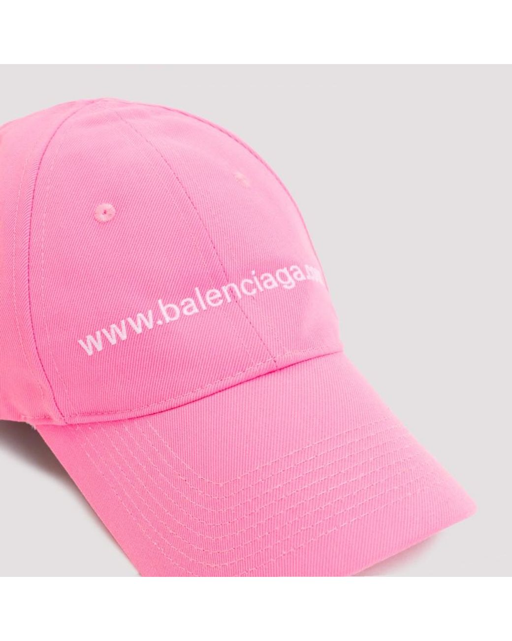 Balenciaga Cap Hat in Pink Lyst UK