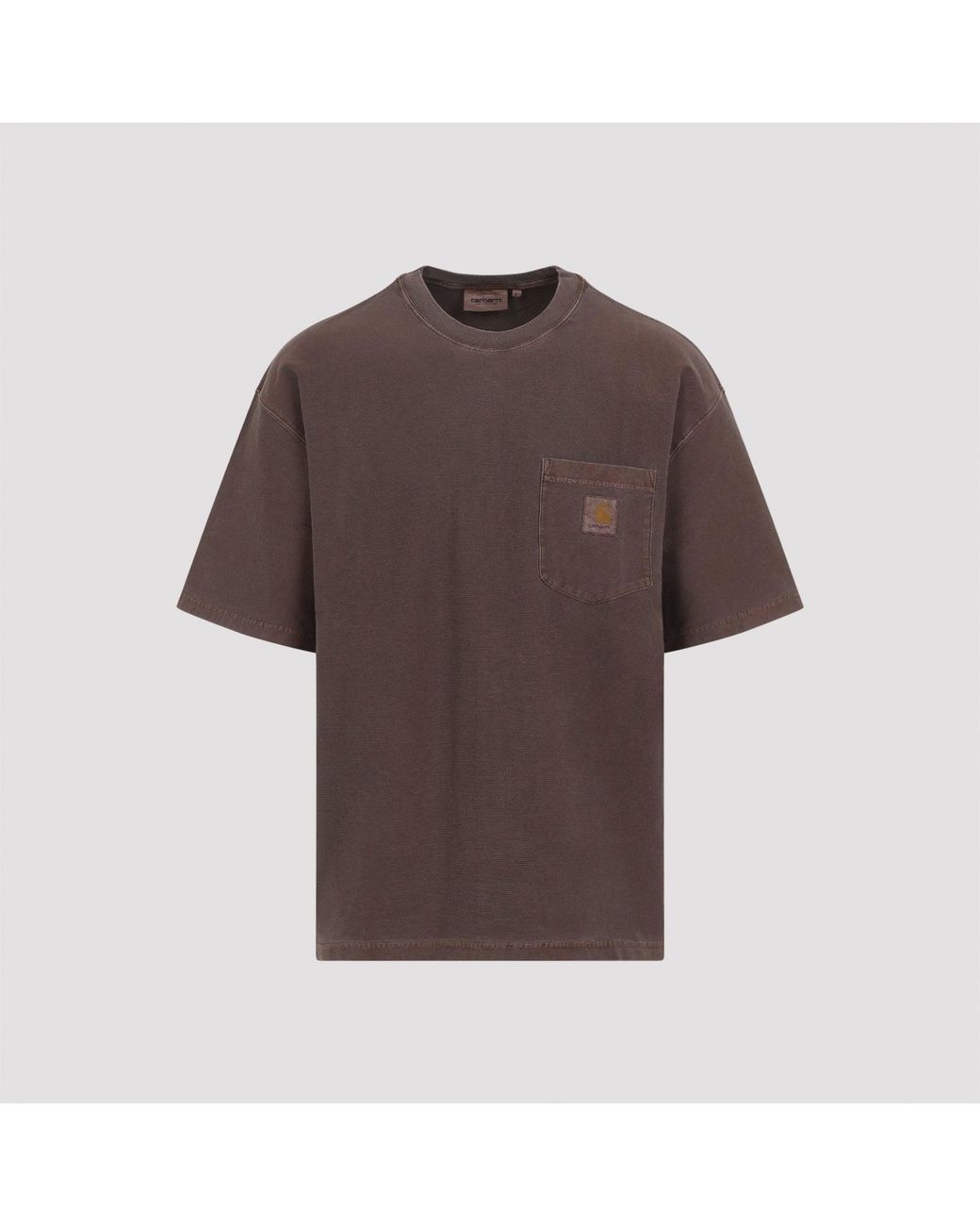Carhartt Brown Tobacco Loose Pocket T-Shirt for men