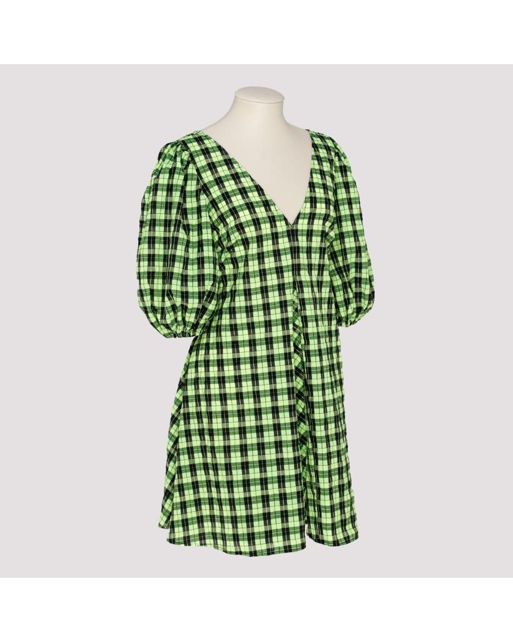 slim fit dress slacks Seersucker Check Wrap Mini Dress in Gingham Starfish – SVRN